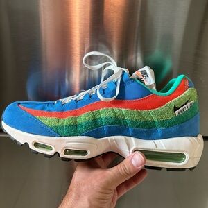 Nike air max 95 Oregon edition (blue green red) 11.5 mens